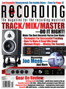 Recording Magazine Cover: Dynaudio BM mkIII & IsoAcoustics Stands