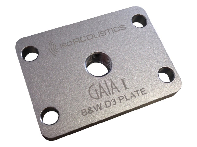 GAIA B&W D3 Plate on a white background